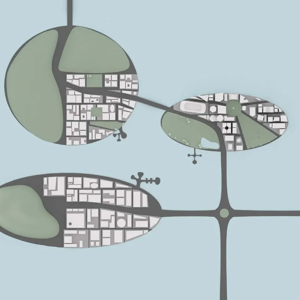 Advanced Digital Modeling with Rhino, Eames Revolution city plan