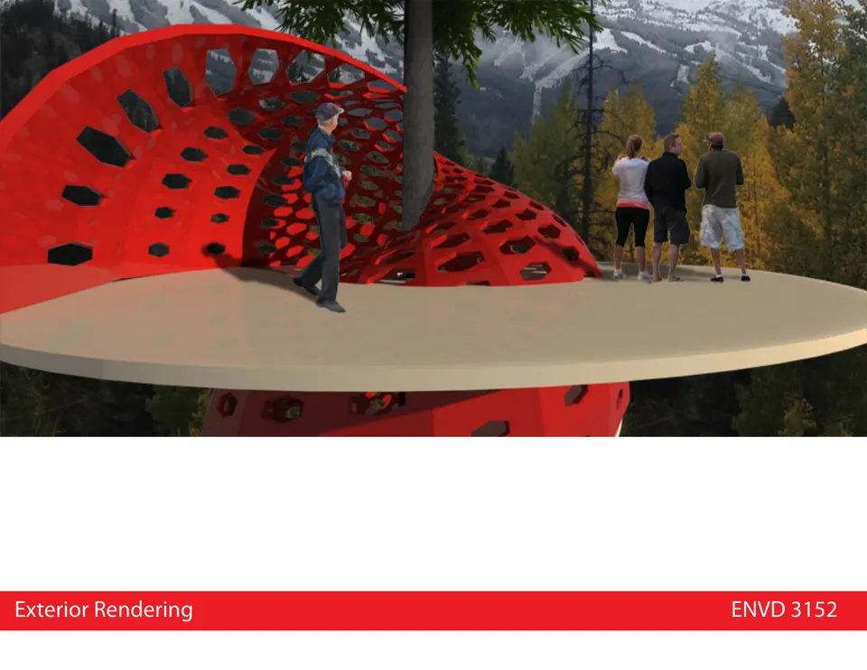 Tree Pod exterior rendering