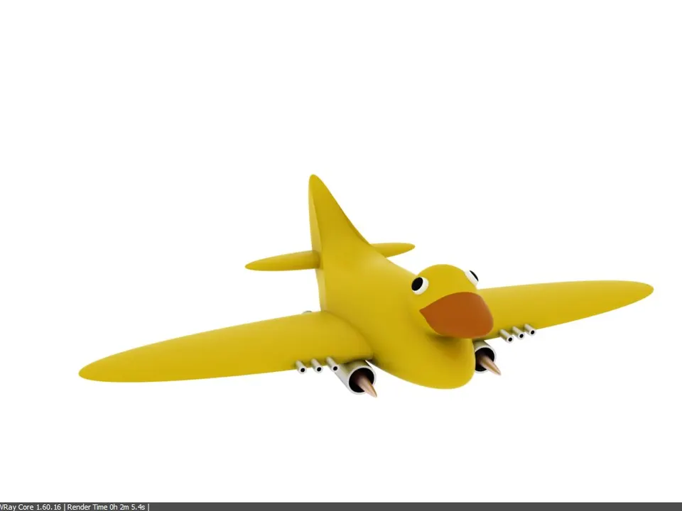 Airplane duck
