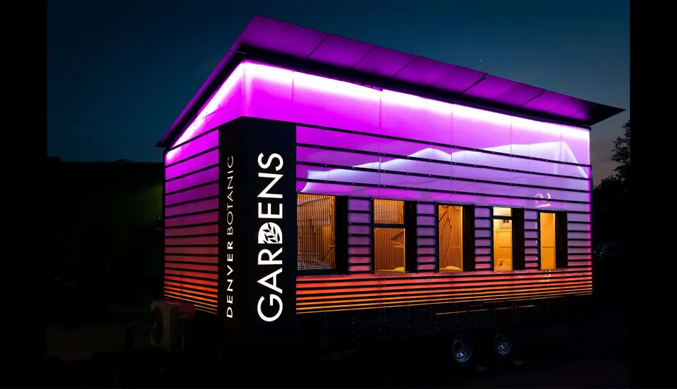 Design-Build Studios, completed luminous ticket center