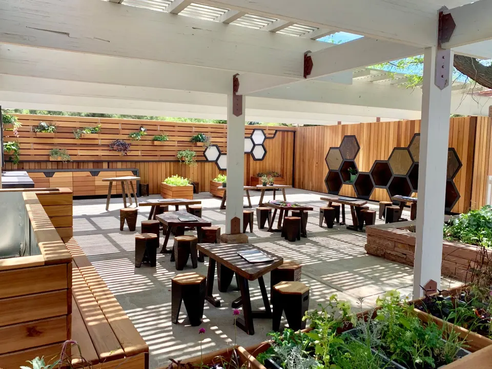 Completed outdoor classroom