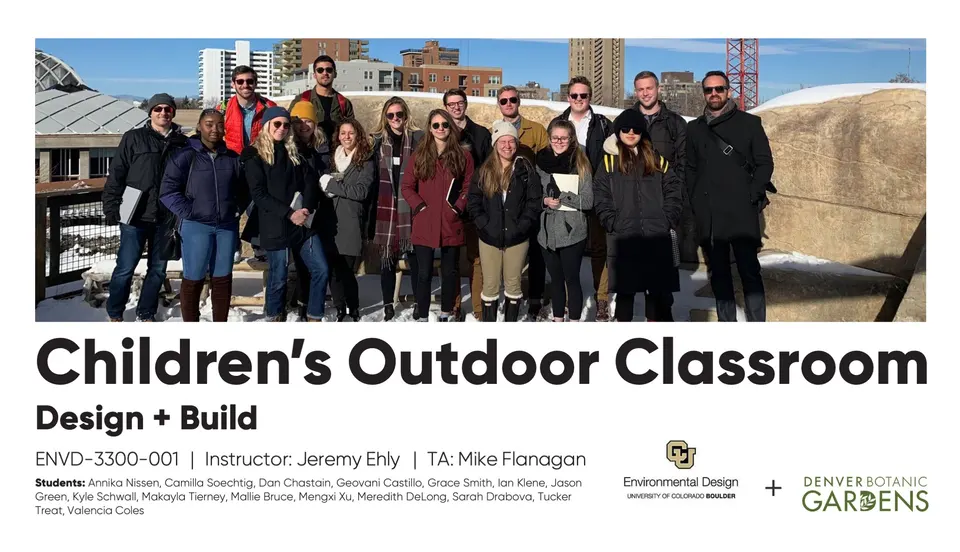 Design-build studio team