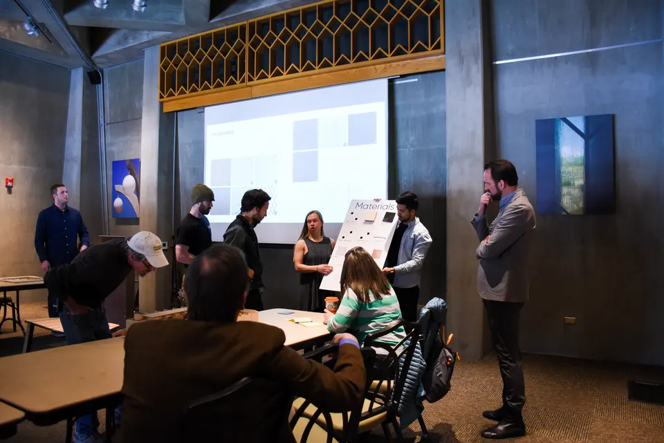Client design presentation