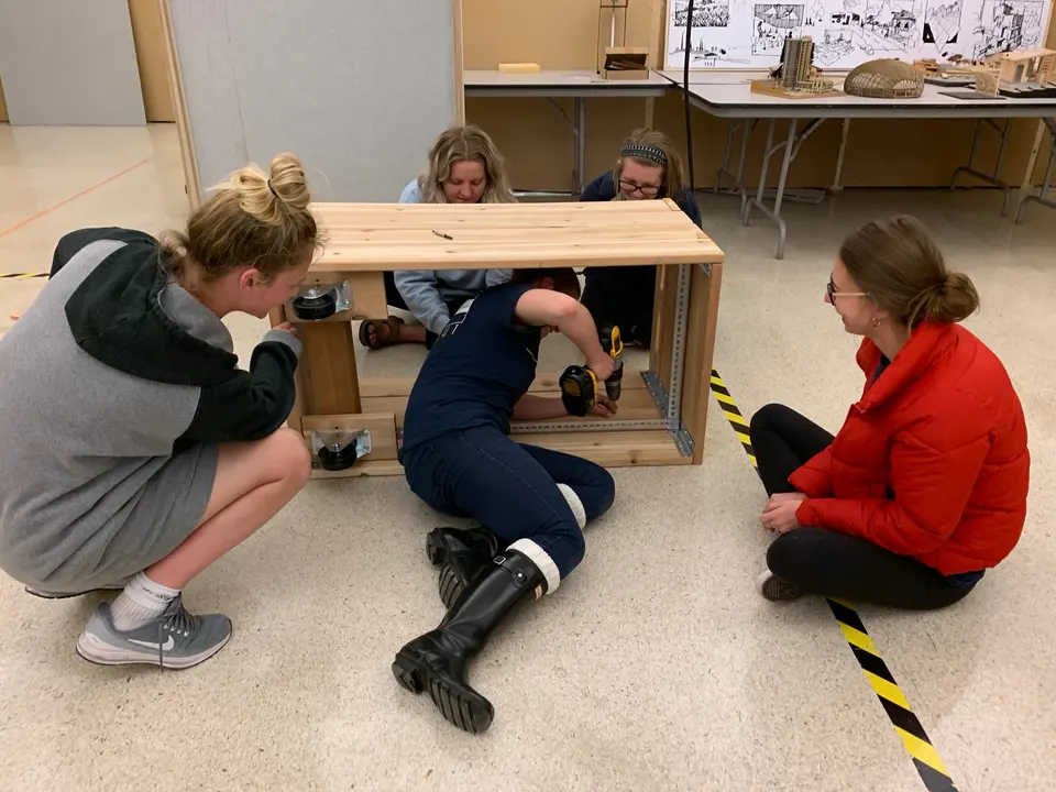 Furniture prototype construction