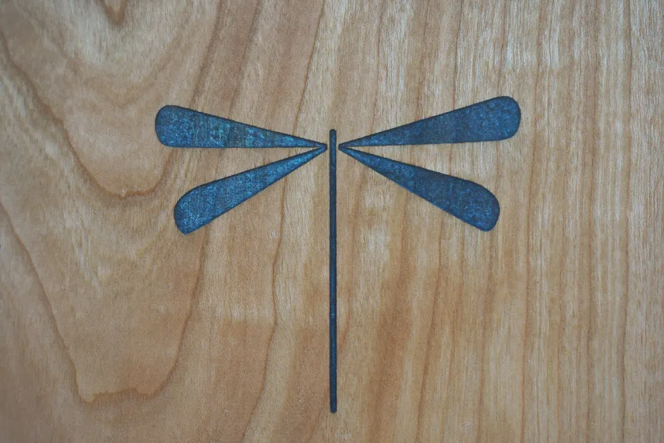 Dragonfly chair detail