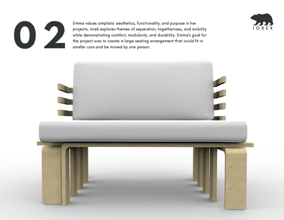 IOREK modular seating system