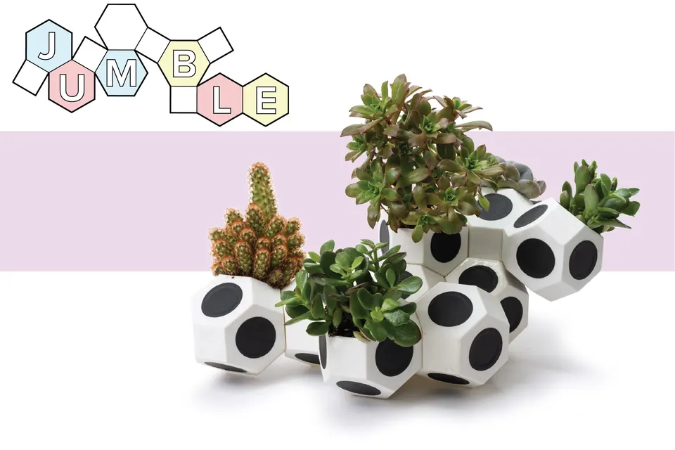 Jumble modular planters