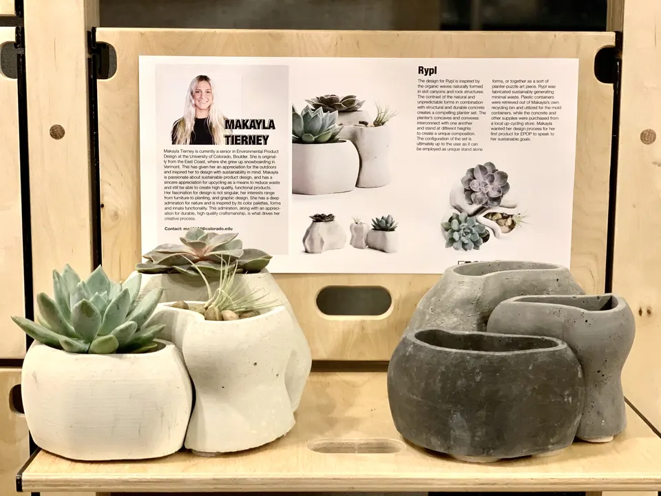 Completed product display