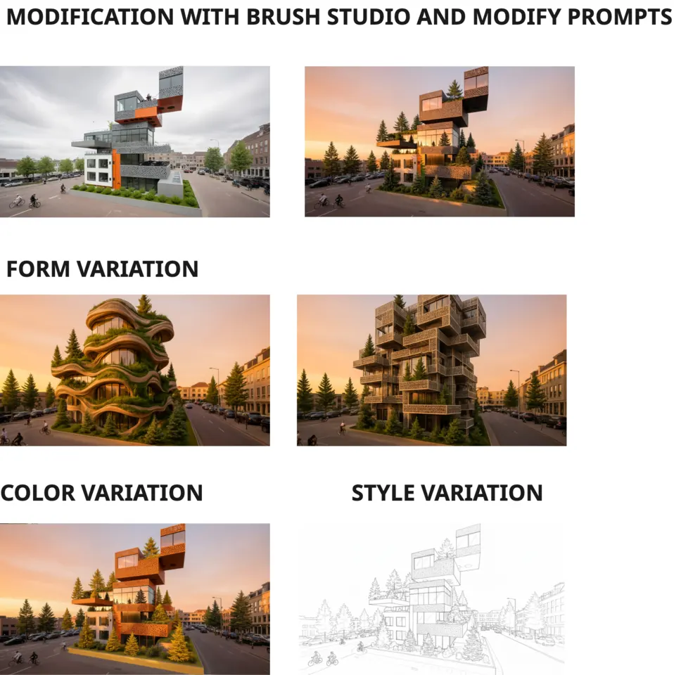 Building form variations