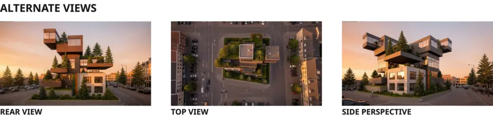 Alternate building views