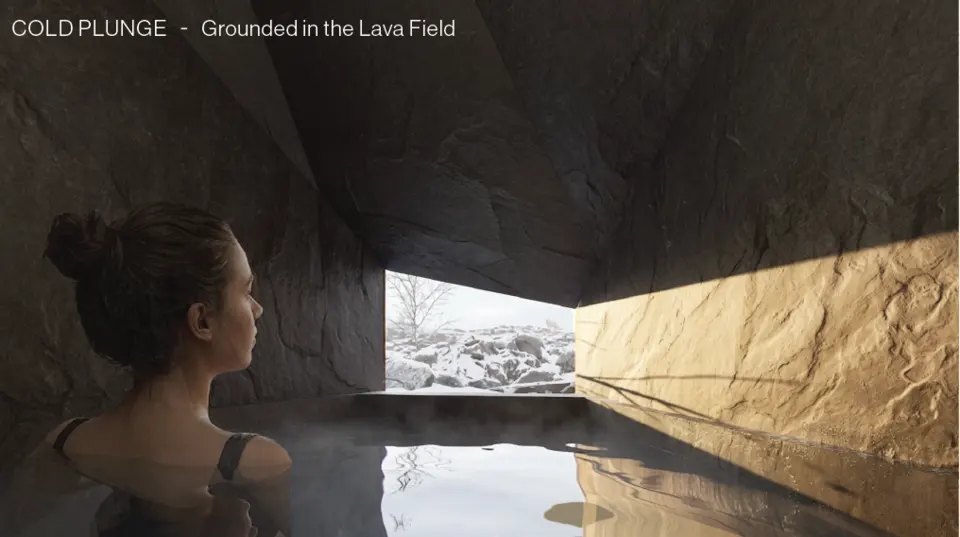 Cold plunge interior