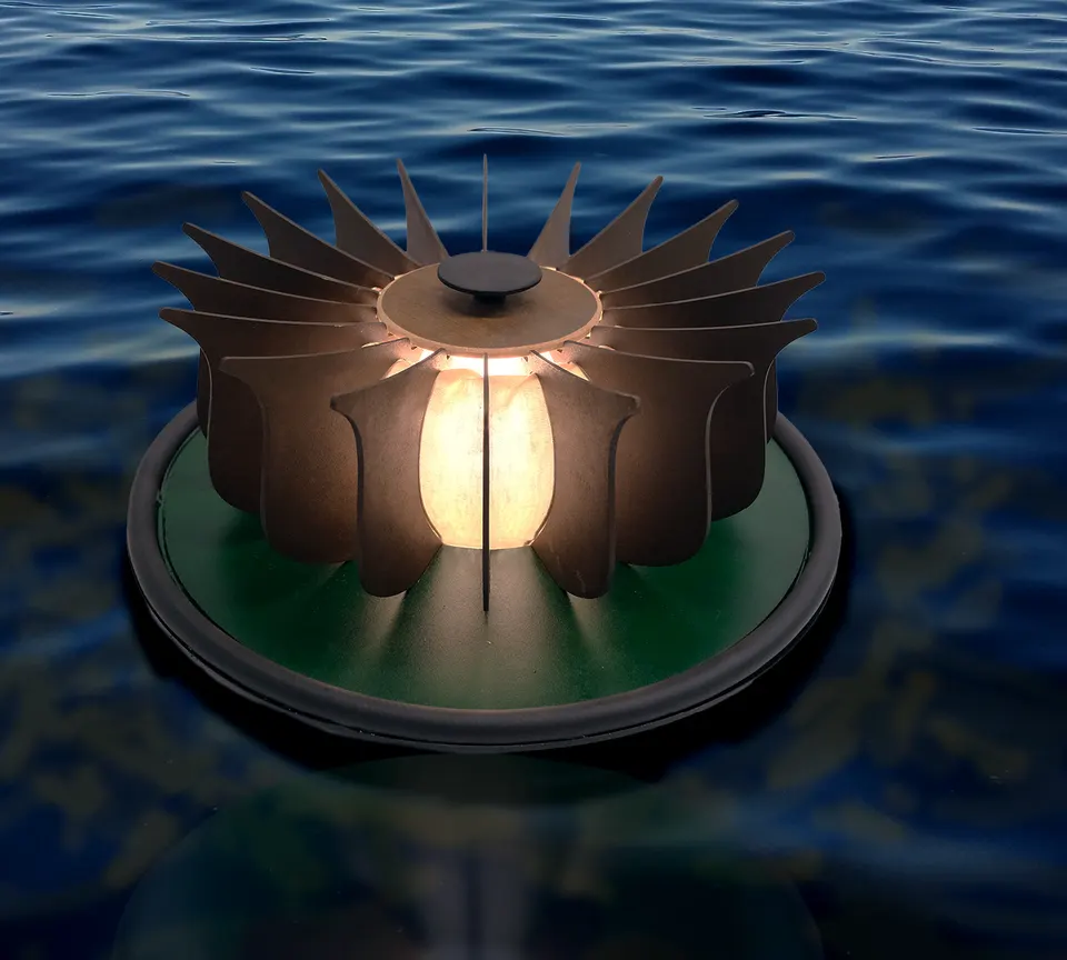 Nimbria finished luminaire