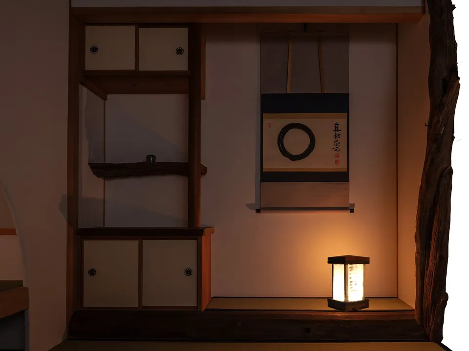 Yasuragi finished luminaire