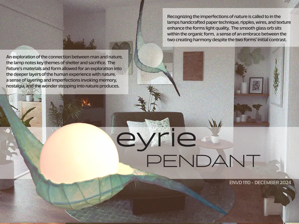 Eyrie concept and final design