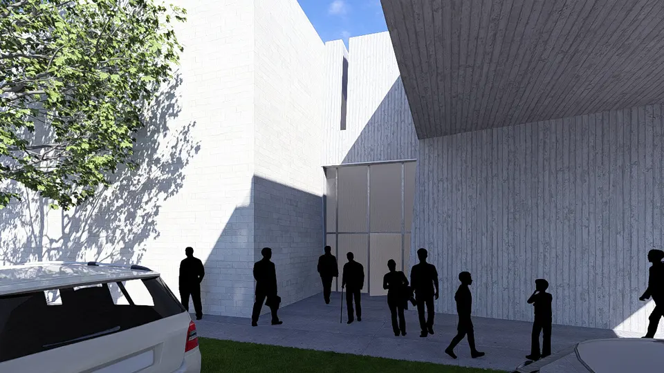 Compressed gallery passage