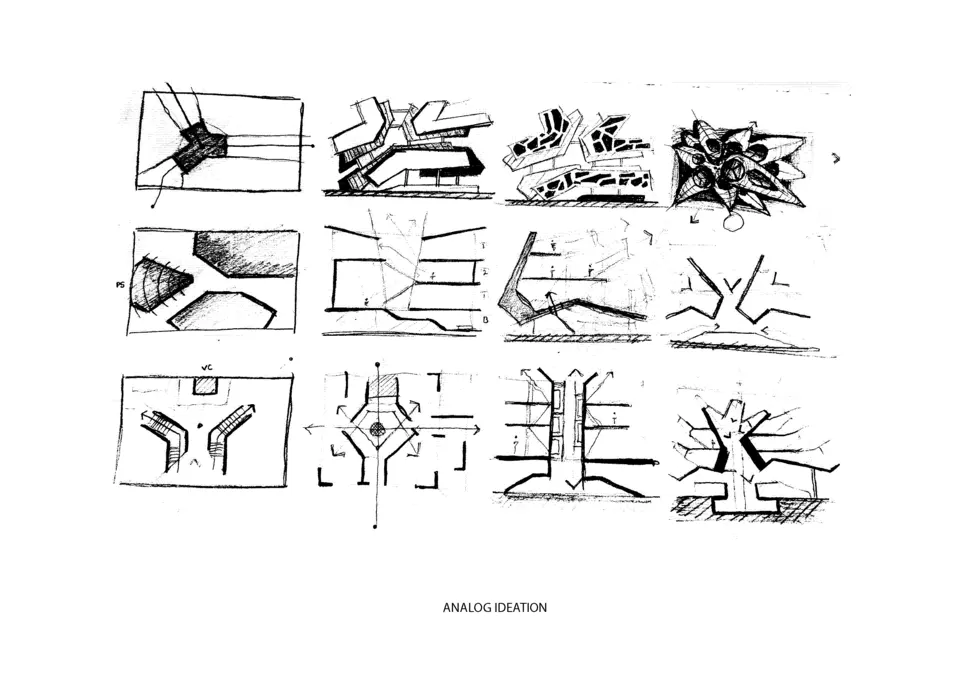 Circulation and facade concept