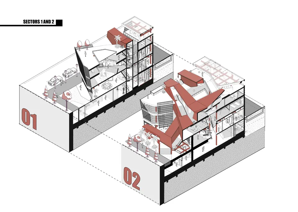 Fabrication gallery interior