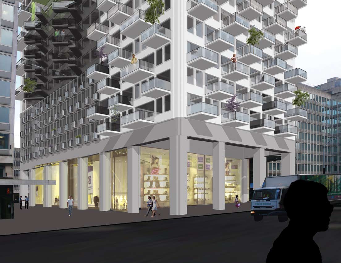 Street level rendering